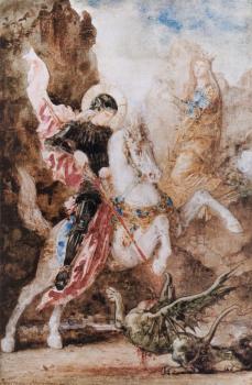 古斯塔夫 莫羅 Saint Georges 古斯塔夫 莫羅 Saint Georges